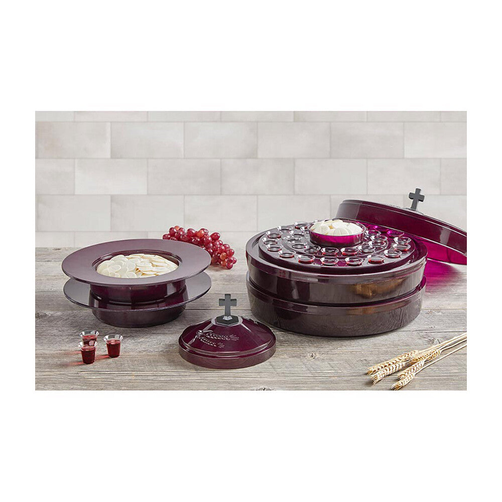 Plastic Stacking Bread Plate Cover