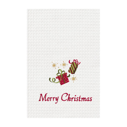 100% Cotton Christmas Merry Christmas Kitchen Towel