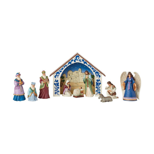 10 PC Nativity Set Figurines