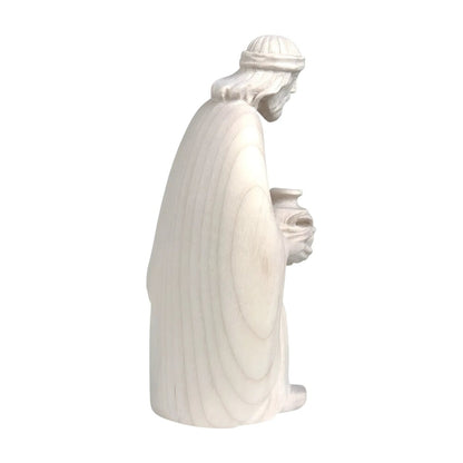 Shepherd with Vase in Maple Wood