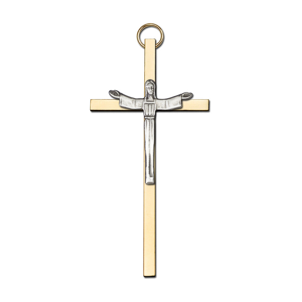 4" Risen Christ Cross
