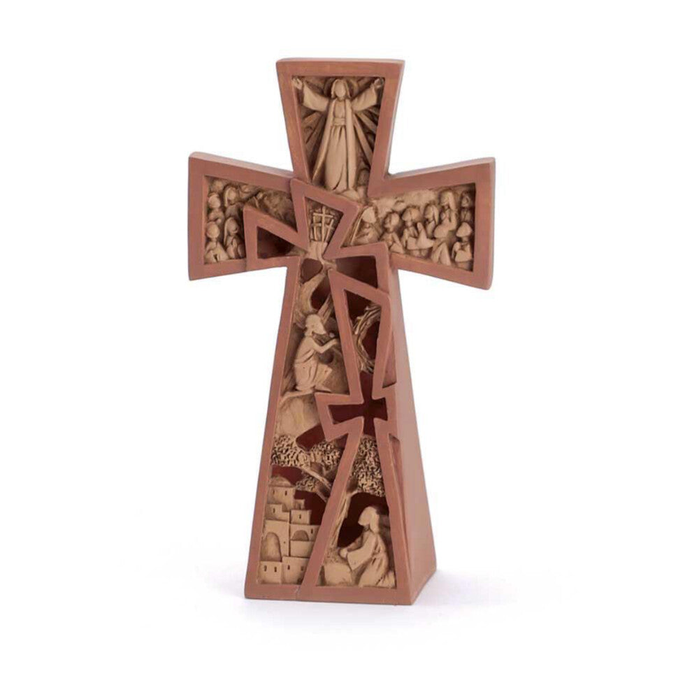Christ Is Risen Easter Tabletop Cross
