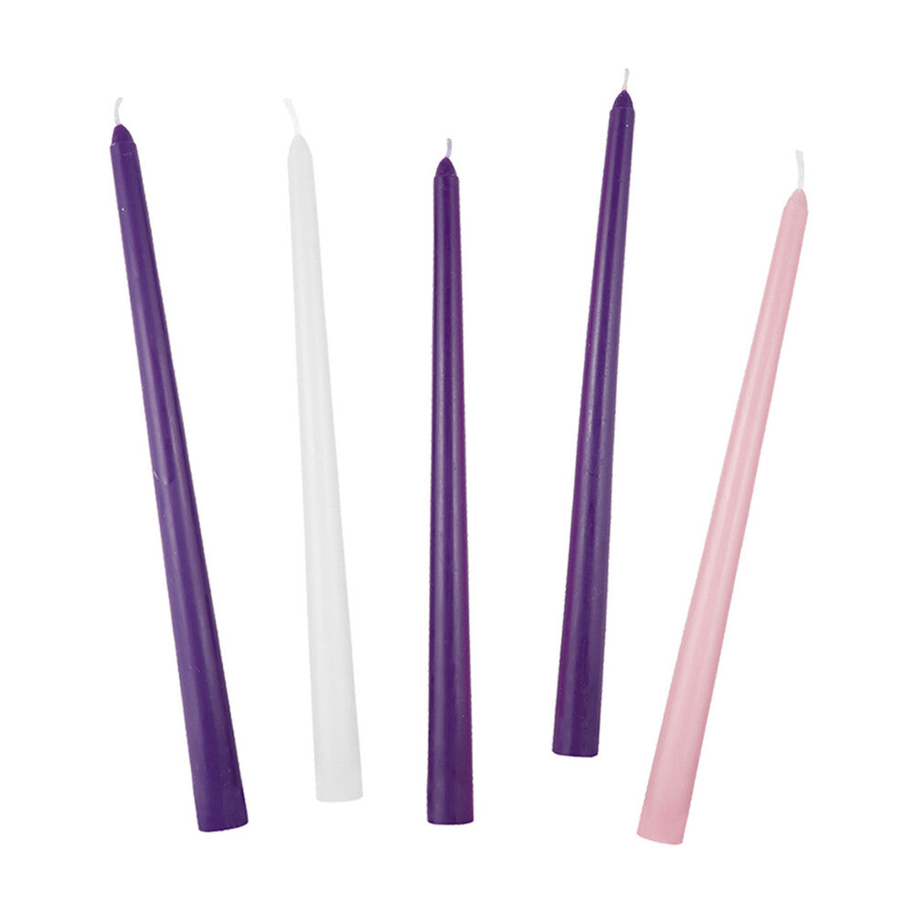 7/8" x 12" Tapered Advent Candles