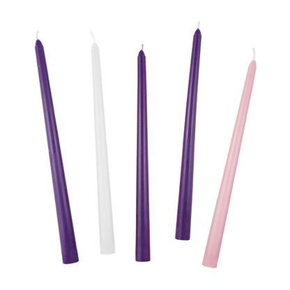 7/8" x 12" Tapered Advent Candles