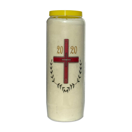 9 Day Candle with Easter Transfer