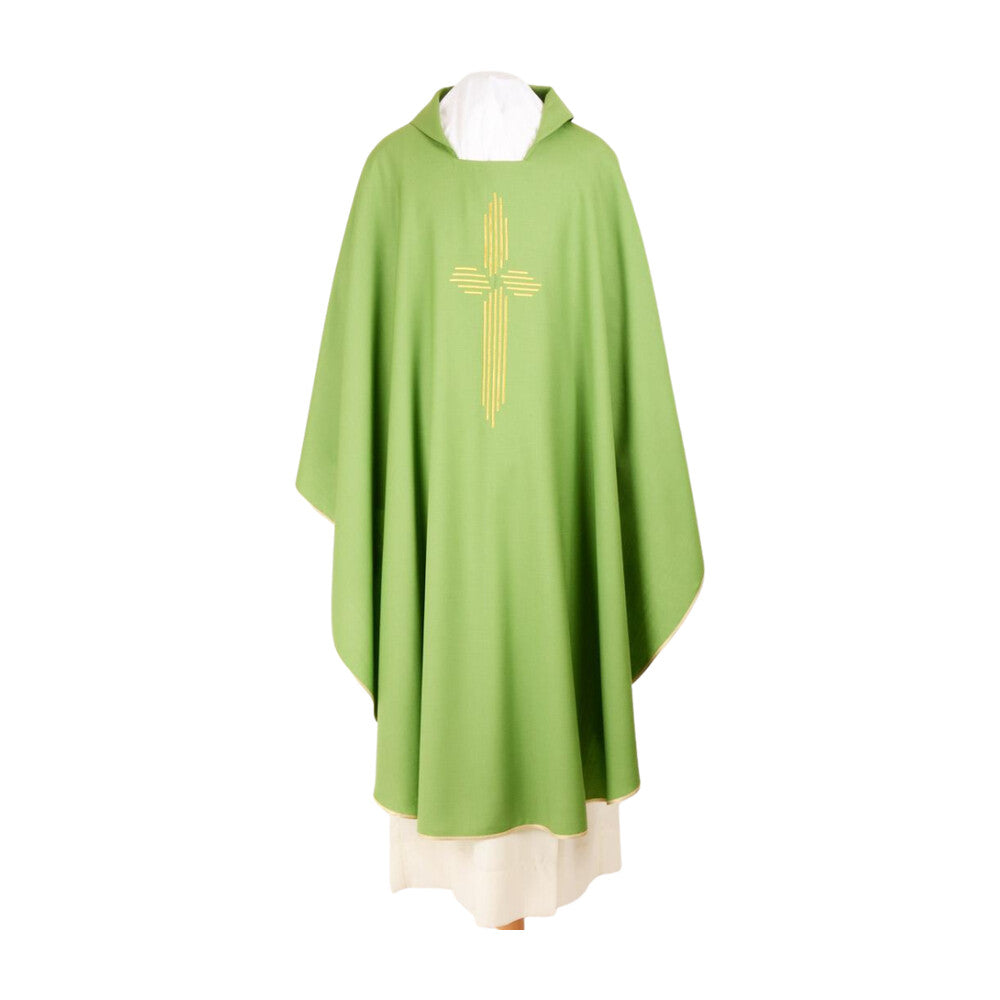 Wool/Terylene Concelebration Chasuble - Available in 4 Liturgical Colours