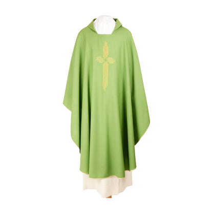 Wool/Terylene Concelebration Chasuble - Available in 4 Liturgical Colours