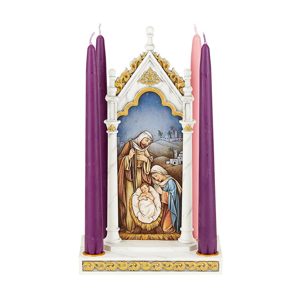 O Little Town Of Bethlehem Advent Candleholder