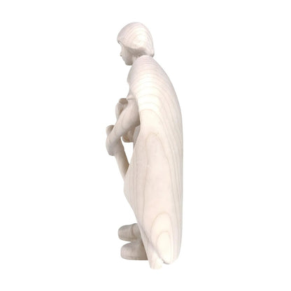 Shepherd with Lamb in Maple Wood