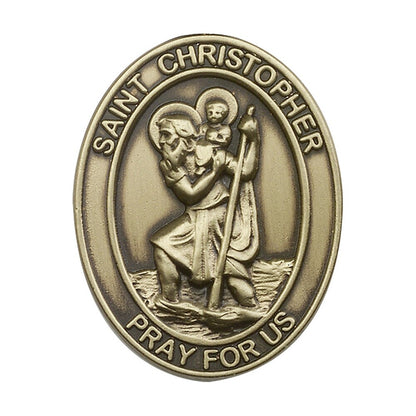St. Christopher Visor Clip