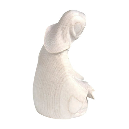 Kneeling Mary in Maple Wood