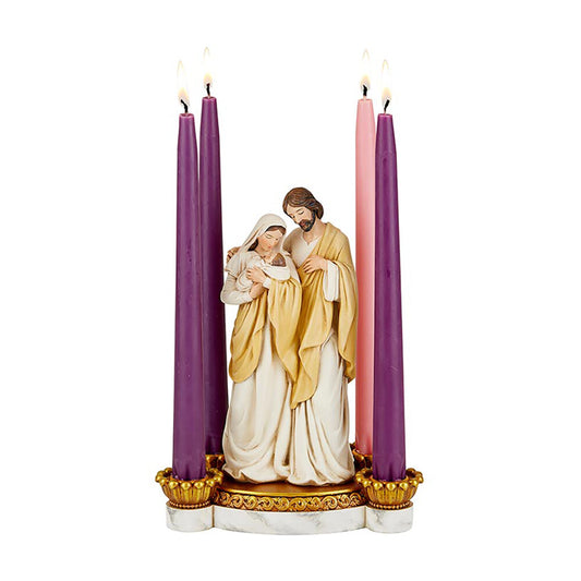 Holy Family Advent Candleholder
