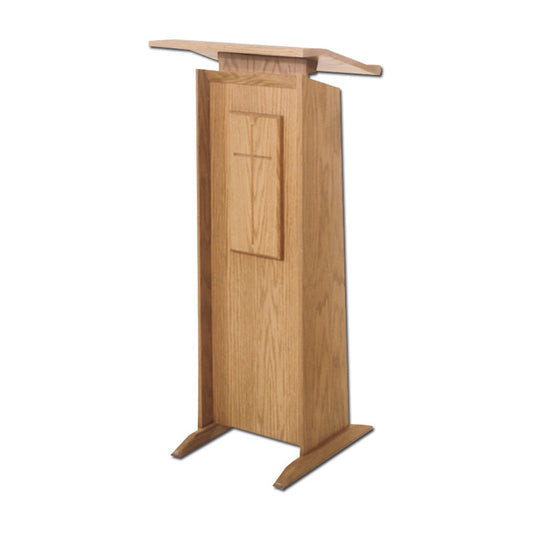 Adjustable Oak Lectern, Style WR323