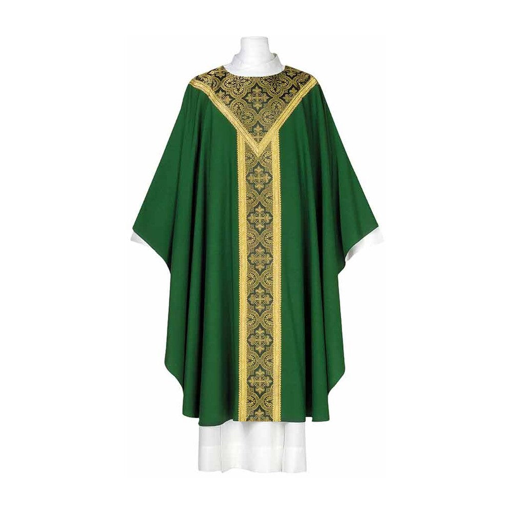 Opus-Fabric Chasuble Plain Neckline - Available in 5 Colours
