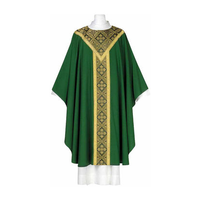 Opus-Fabric Chasuble Plain Neckline - Available in 5 Colours