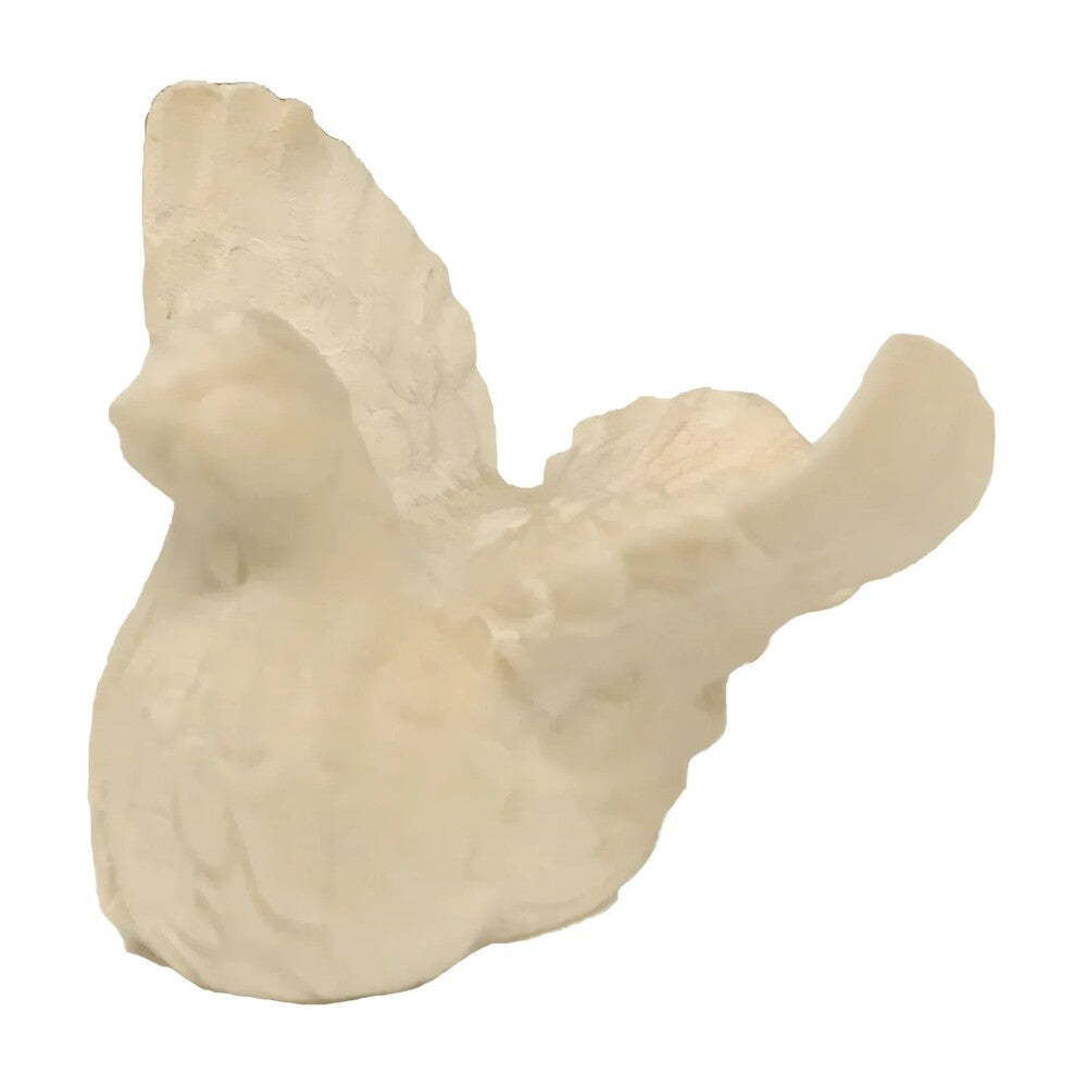 Dove with Open Wings - Maple Wood