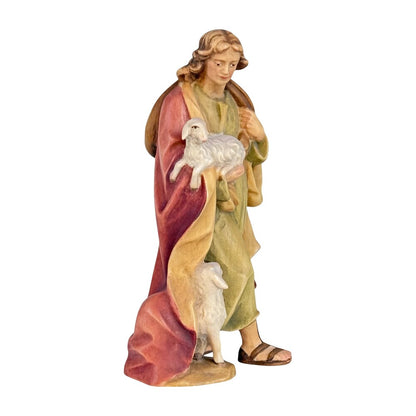 Pastor with Lamb - Maple Wood