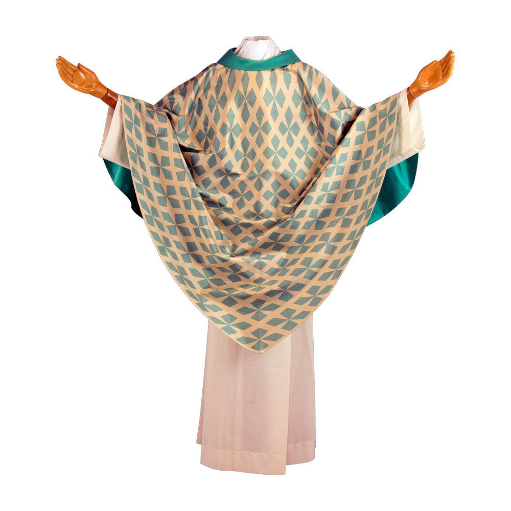 "Croce Fiore" Design Chasuble - Available in 5 Colours