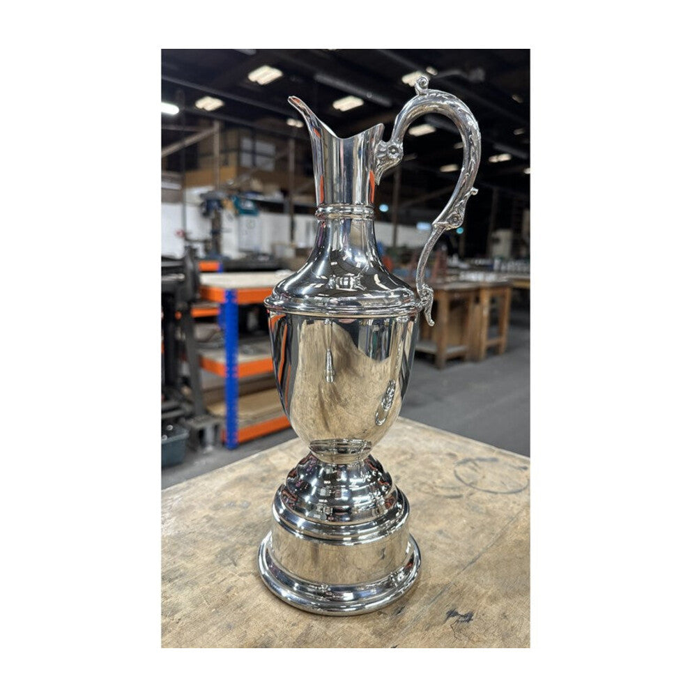 Large Pewter Claret Jug