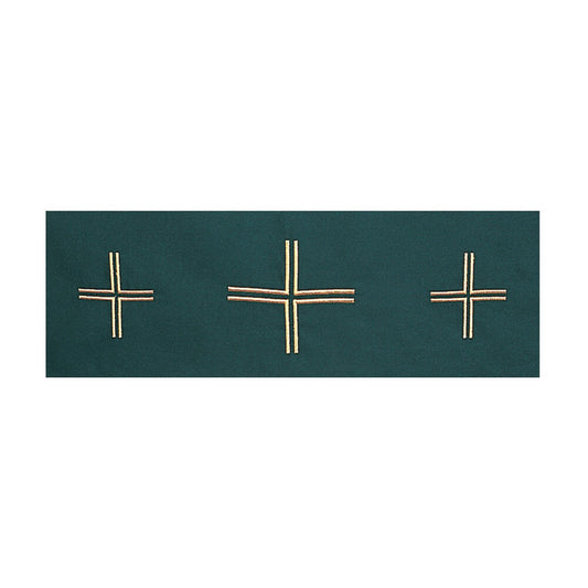 Washable Fitted Altar Cloth - Design BVSL5 Available In 6 Liturgical Colours