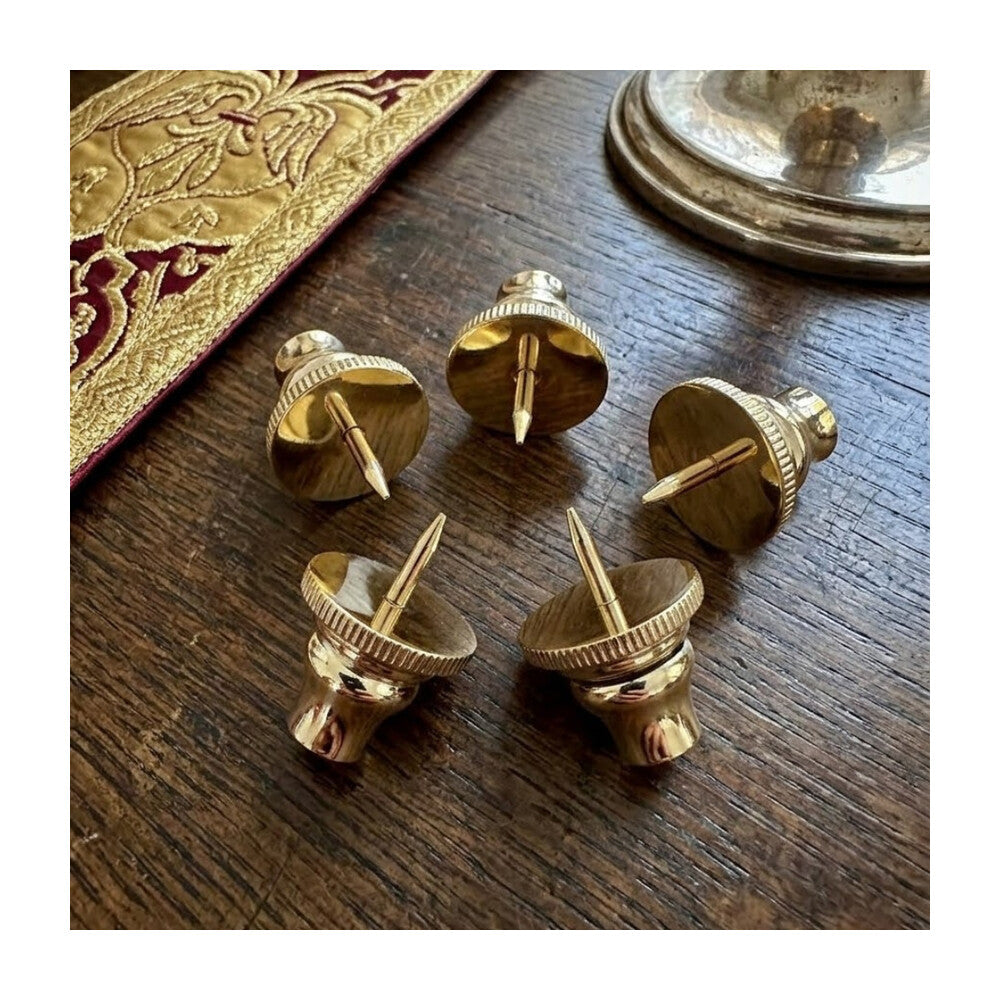 Large Brass Reusable Incense Pins