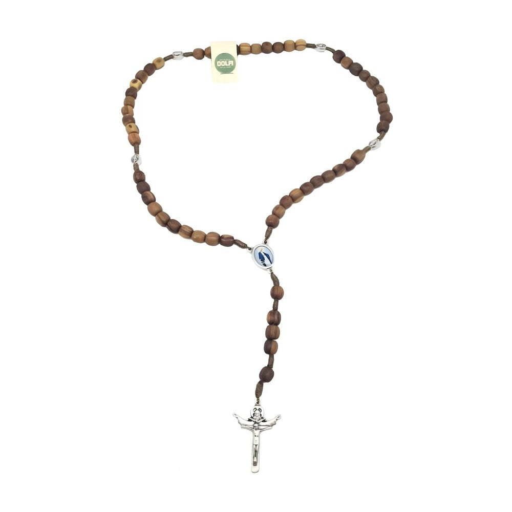 Rosary in Olive wood 14 inches