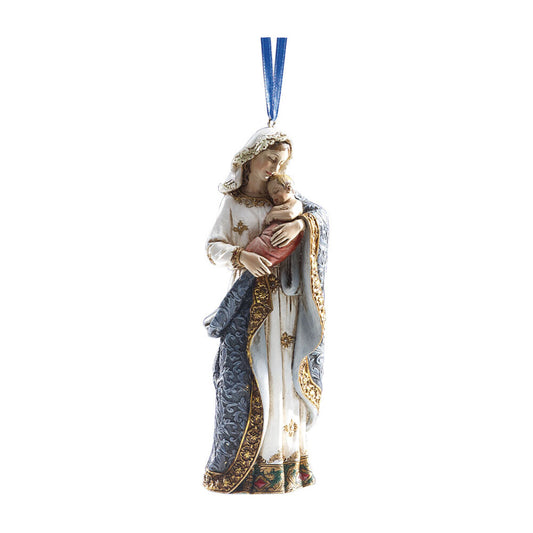 Madonna & Child Ornament, Style CBND166