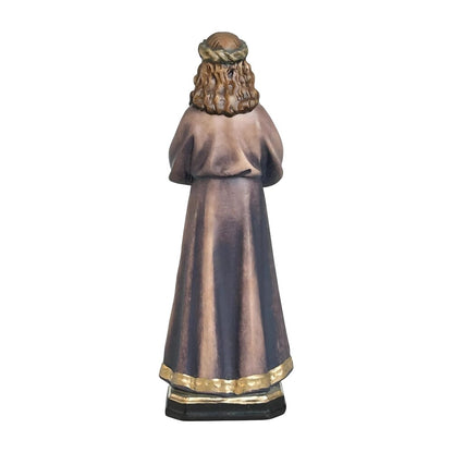 Statue Christ Jesus of Medinaceli Hand Carved in Wood from Val Gardena