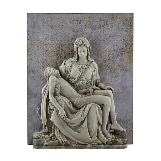 Pieta Garden Wall Plaque