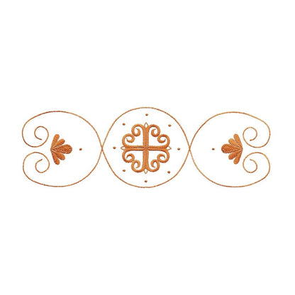 Baroque Embroidered Cotta