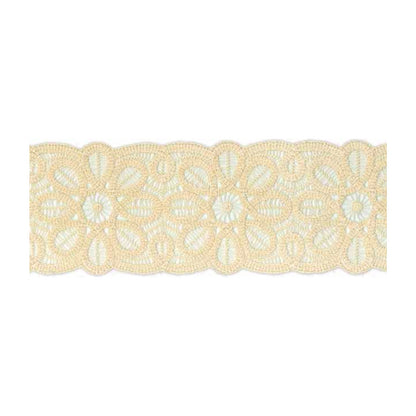 Plissé Alb with Ornamental Floral Lace Edition