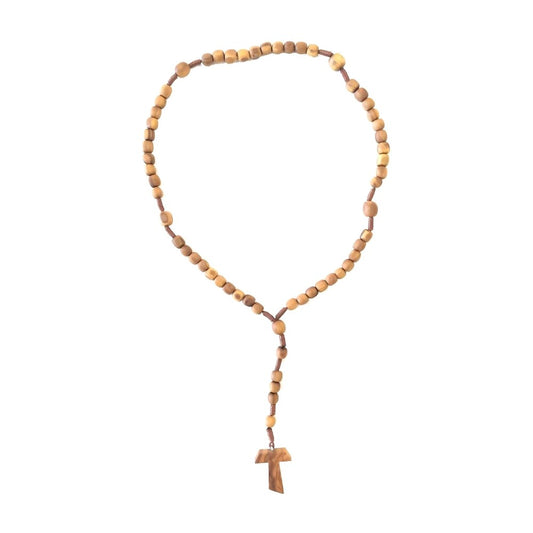 Wooden Rosary in Olive wood 14 inch