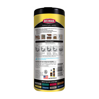 Wood Furniture Wipes Pk 30