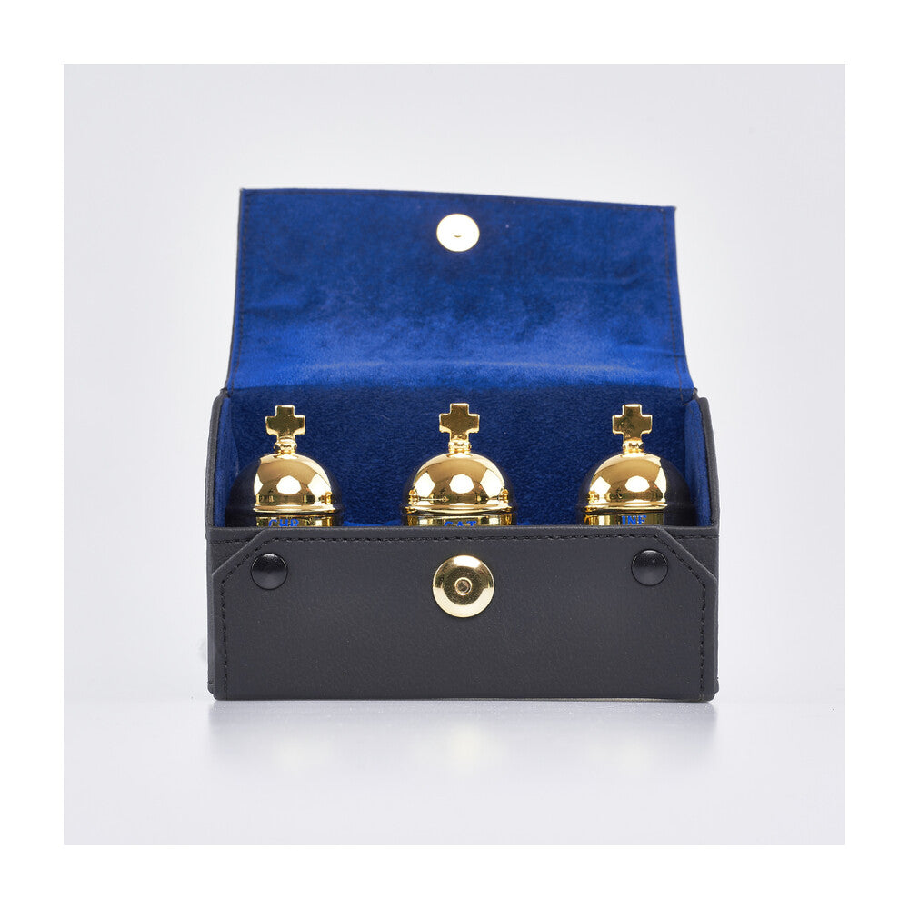 Brass Oil Stock with Tray & Base
