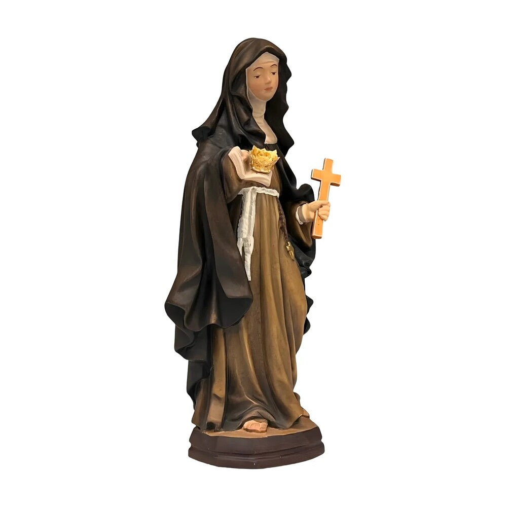 Saint Joan Mary de Maillé – Wood Carving from Val Gardena