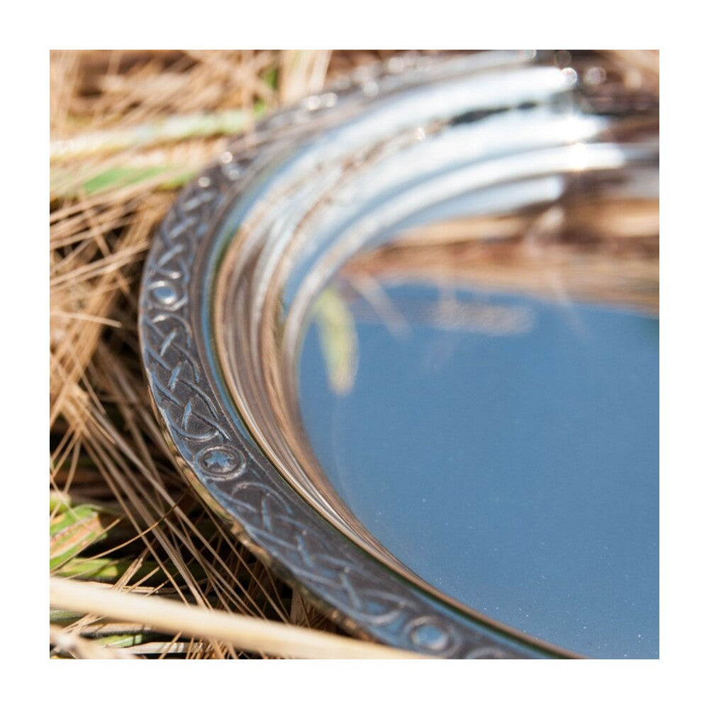 Small Celtic Rim Pewter Tray