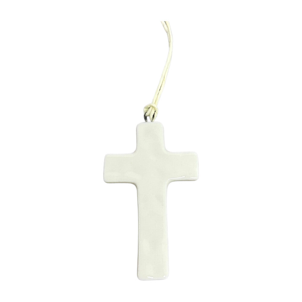 Small Porcelain Hanging Cross