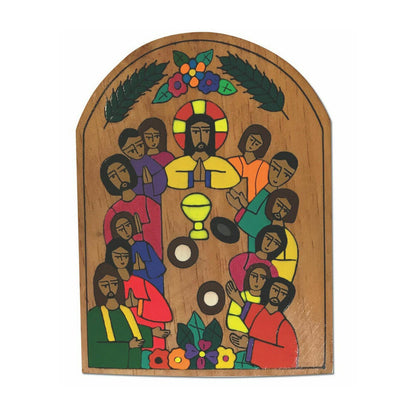 7" Last Supper Plaque