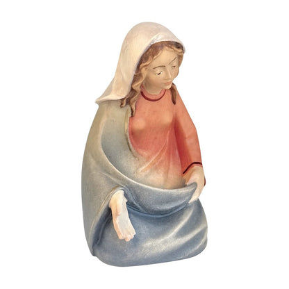 Kneeling Mary in Maple Wood