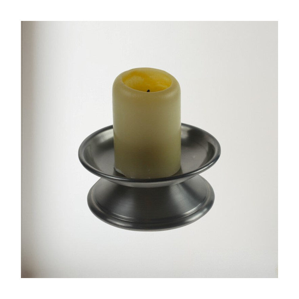 Medieval Antique Finish Pewter Candle Holder