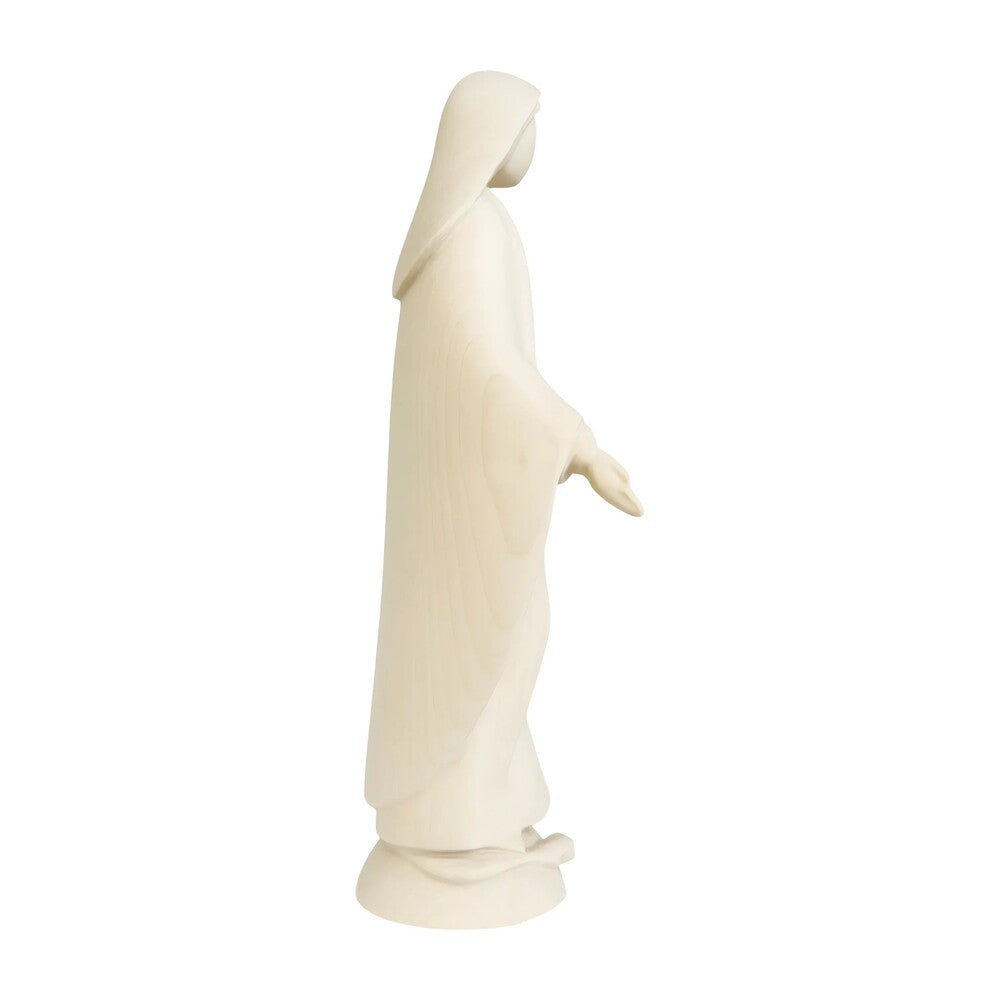 Modern Miraculous Madonna – Val Gardena Wood Carving