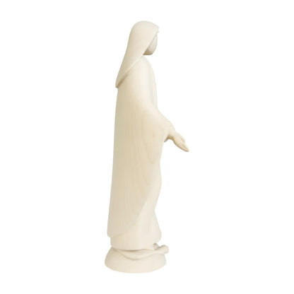 Modern Miraculous Madonna – Val Gardena Wood Carving