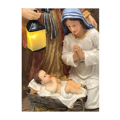 Three Kings Gift, The Original Gifts of Christmas Driftwood Creche Holy Family