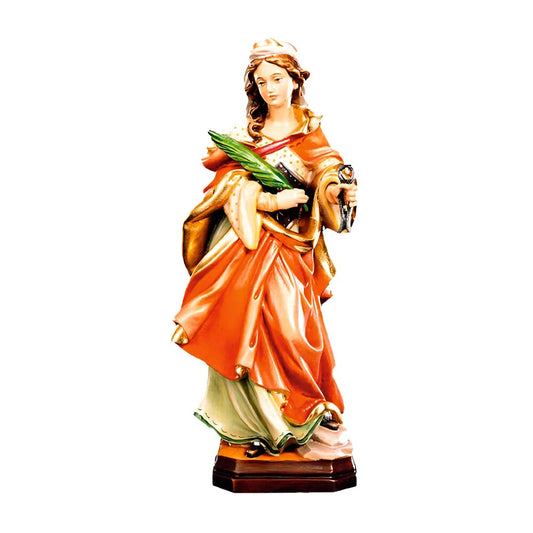 Saint Apollonia | Carved Wood Statue, Patron Saint of Dentists