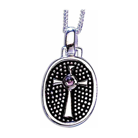 Pilgrim's Cross with Amethyst Necklace