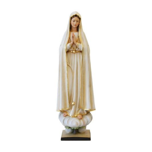 Statue Our Lady of Fatima in Fiberglass 60 cm - Artisan Sculpture Val Gardena
