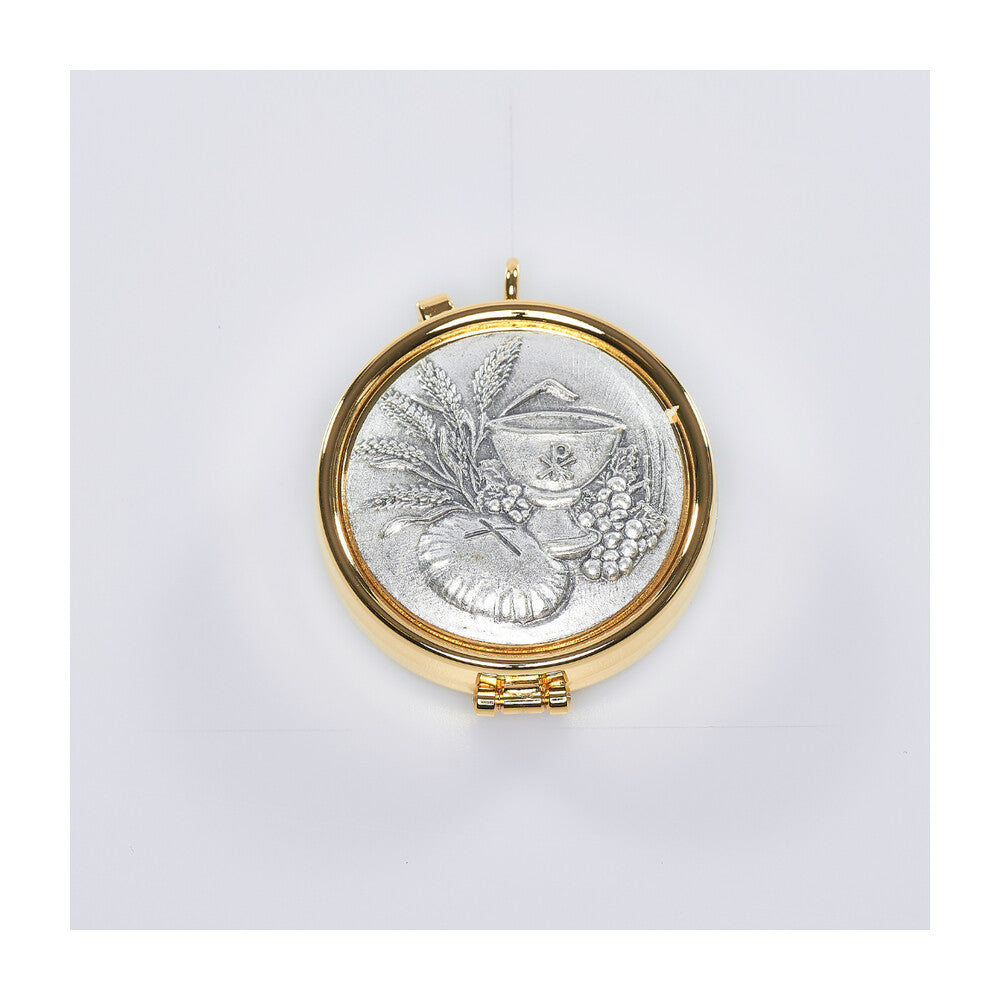 Chalice, Wheat & Grapes 15 Capacity Pyx