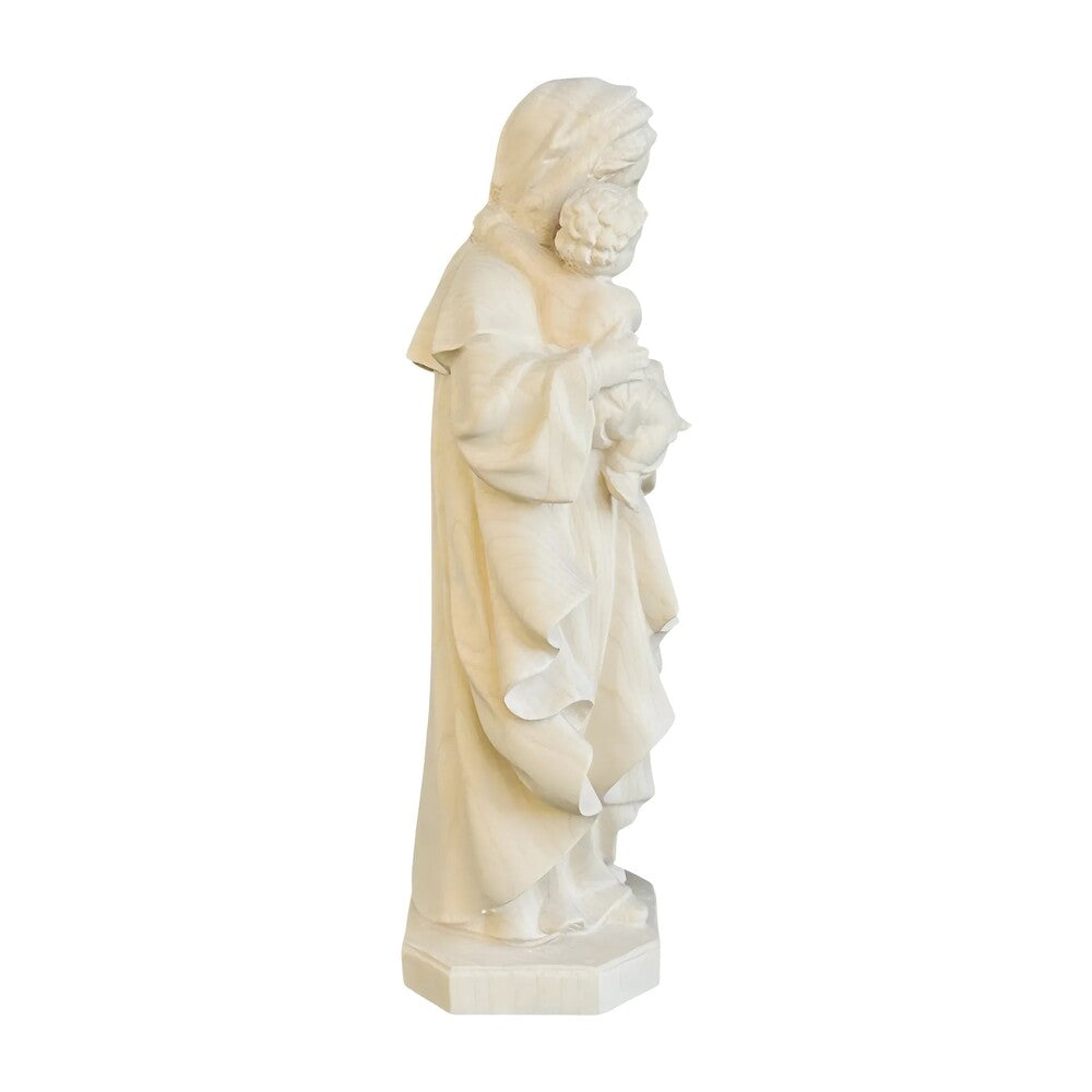 Statue Our Lady of Reverence carved in Val Gardena Wood