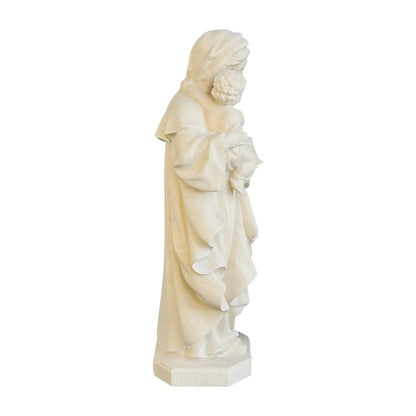 Statue Our Lady of Reverence carved in Val Gardena Wood