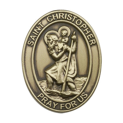 St. Christopher Visor Clip